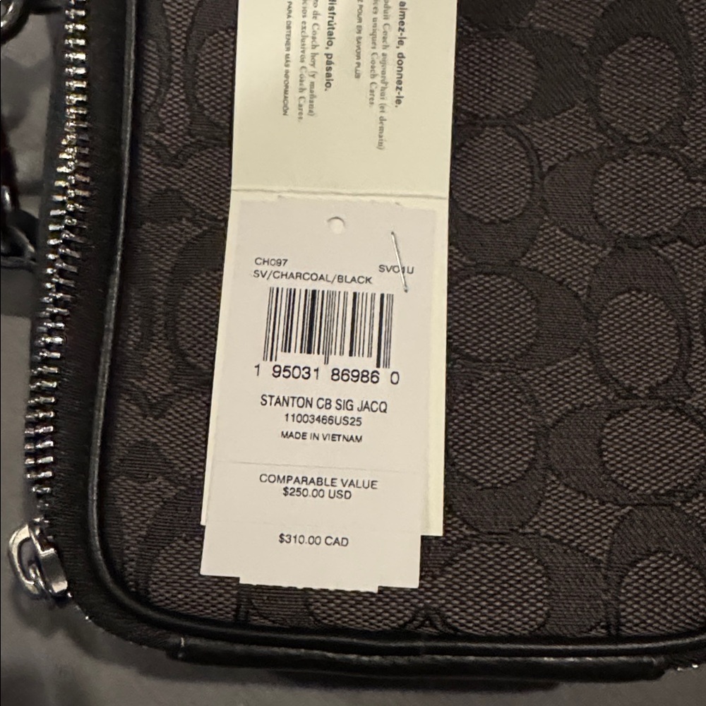 Stanton Crossbody Bag In Signature Jacquard - Picture 4 of 7